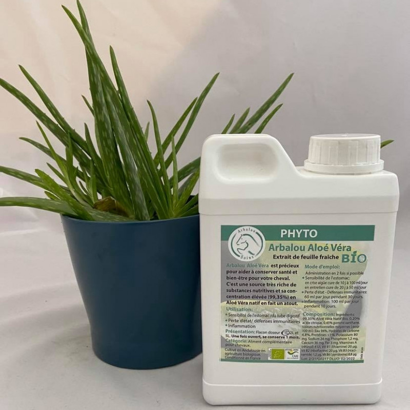 GEL ALOE VERA À BOIRE CHEVAL BIO