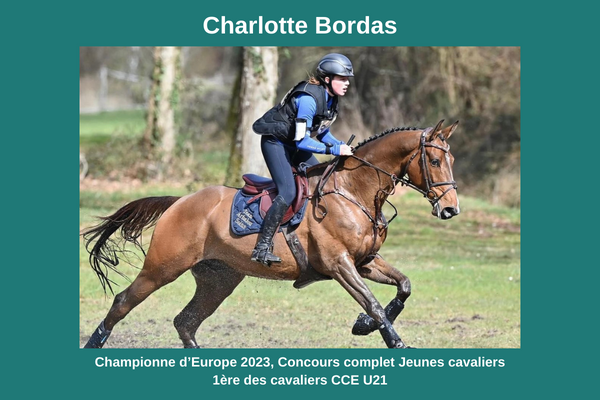 Charlotte Bordas championne d'Europe rejoint la Team Arbalou Soins