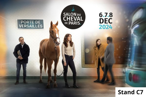 Retrouvez nous lors du salon du cheval de Paris.