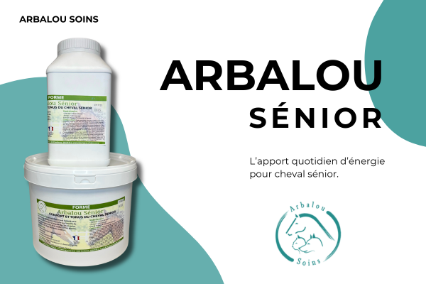 Arbalou Senior, le complément le plus complet pour le vieux cheval.