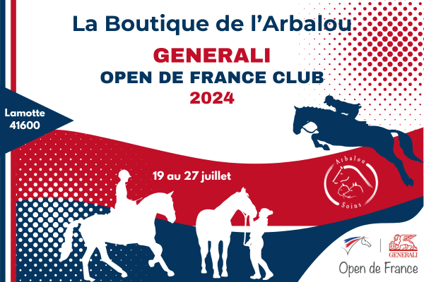 Retrouvez nous à l'Open de France CLUB à Lamotte-Beuvron